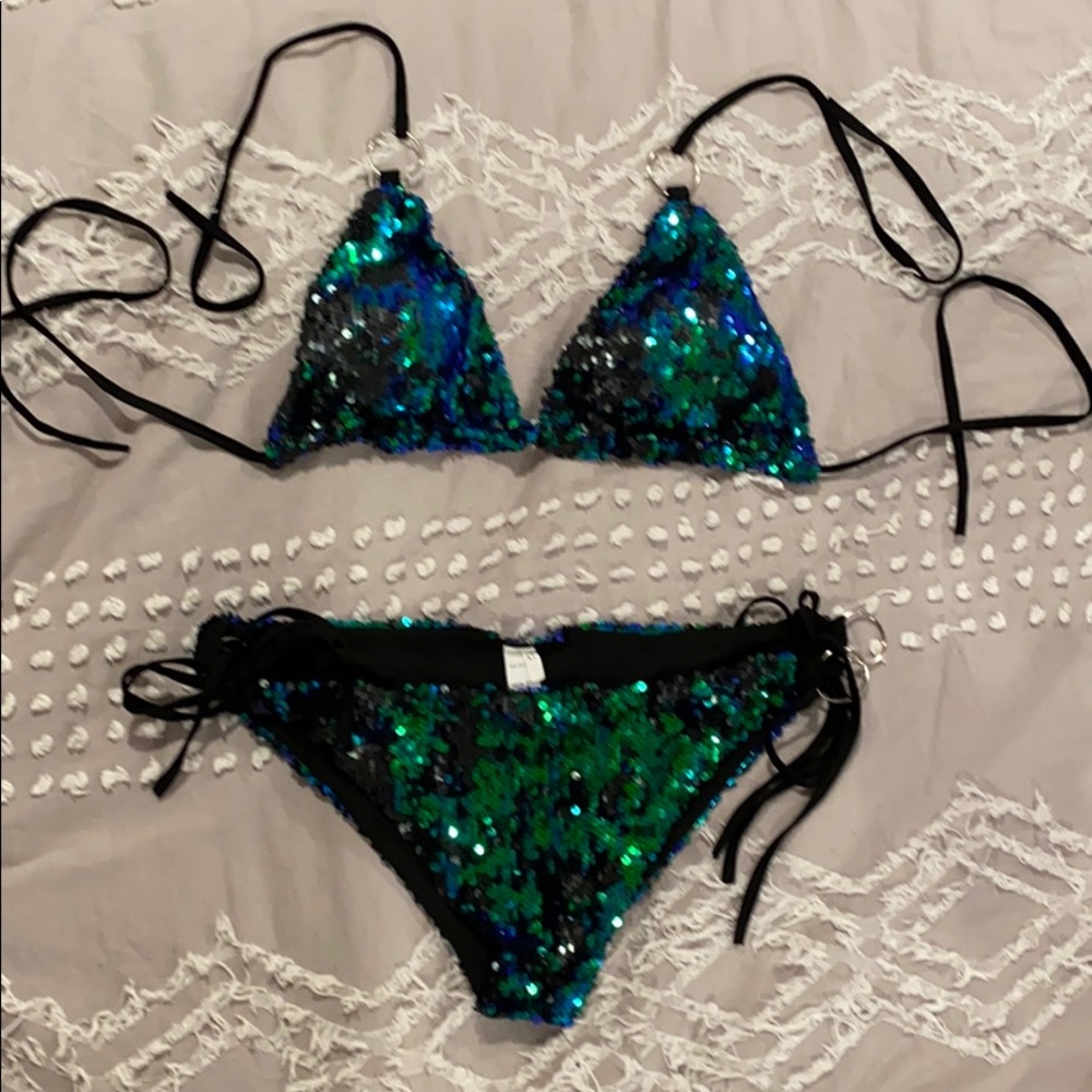 XL sequin bikini